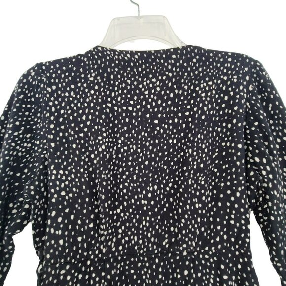 Volcom Women's Long faux wrap Sleeve Dress Size S - Picture 8 of 11